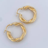 Candongas Moni 3.6gr / 2.3cm / Oro 18K $