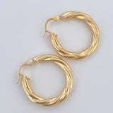 Candongas Tere 3.75gr / 2.8cm / Oro 18K $