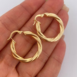 Candongas Tere 3.75gr / 2.8cm / Oro 18K $
