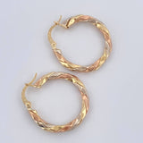 Candongas Nely 2.15gr / 2.5cm / Oro 18K $