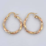 Candongas Nely 2.2gr / 2.5cm / Tres Oros 18K &