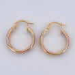 Candongas Mary 1.95gr / 2cm / Oro 18K $