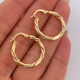 Candongas Axel 2.05gr / 2.3cm / Oro 18K $