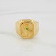 Anillo Cruz Clavo 3.55 g / T10 Oro Amarillo 18K