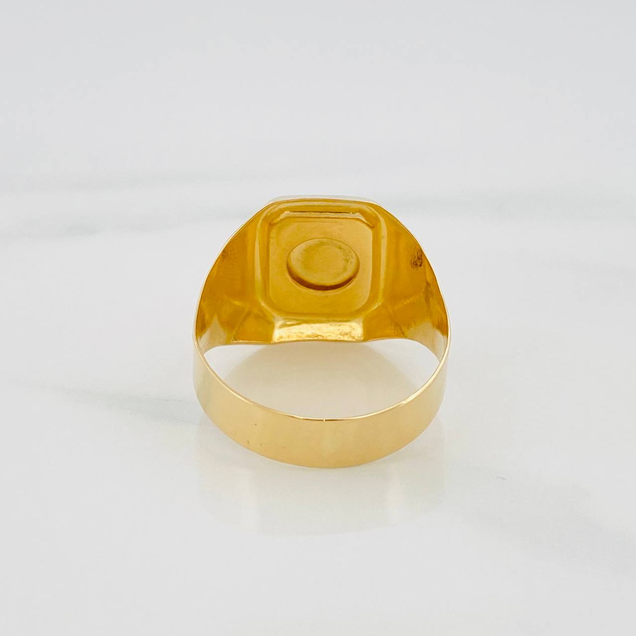 Anillo Cruz Clavo 3.45 g / T10 Oro Amarillo 18K