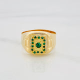 Anillo Crono Tempo 4.6 g / T10 1/4 Oro Amarillo 18K