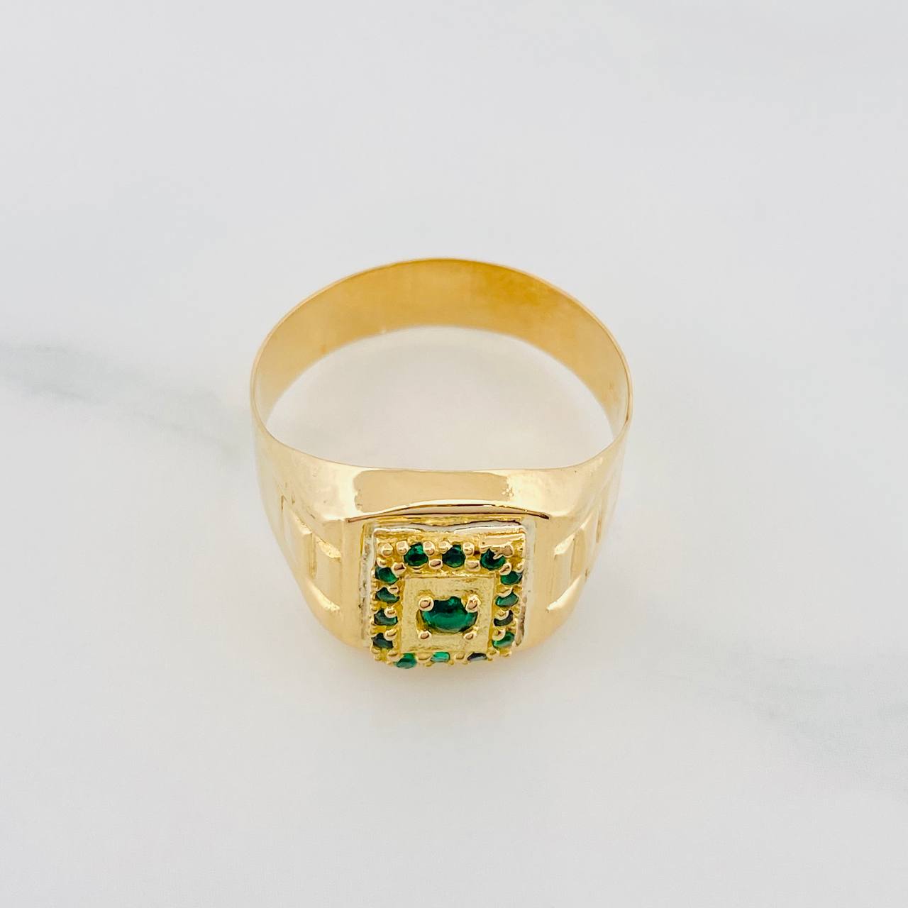 Anillo Crono Tempo 4.6 g / T10 1/4 Oro Amarillo 18K