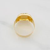 Anillo Crono Tempo 4.6 g / T10 1/4 Oro Amarillo 18K