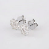 Topos Diamante Flush 1,04 Qts 2.1 g / 4 mm Oro Blanco 18K