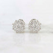 Topos Diamante Flush 1,04 Qts 2.1 g / 4 mm Oro Blanco 18K