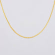 Cadena Plana 1.15 g / 50.3 cm / 1.25 mm Oro Amarillo 18K
