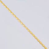 Cadena Plana 1.15 g / 50.3 cm / 1.25 mm Oro Amarillo 18K