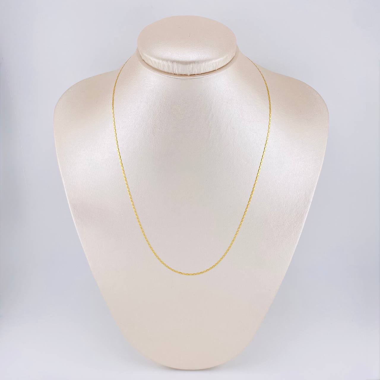 Cadena Plana 1.05 g / 45.3 cm / 1.25 mm Oro Amarillo 18K