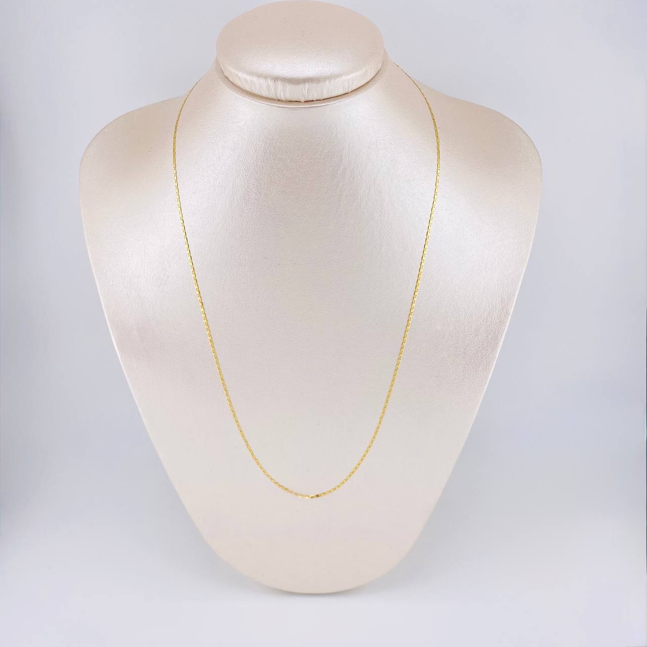Cadena Plana 1.15 g / 50.3 cm / 1.25 mm Oro Amarillo 18K
