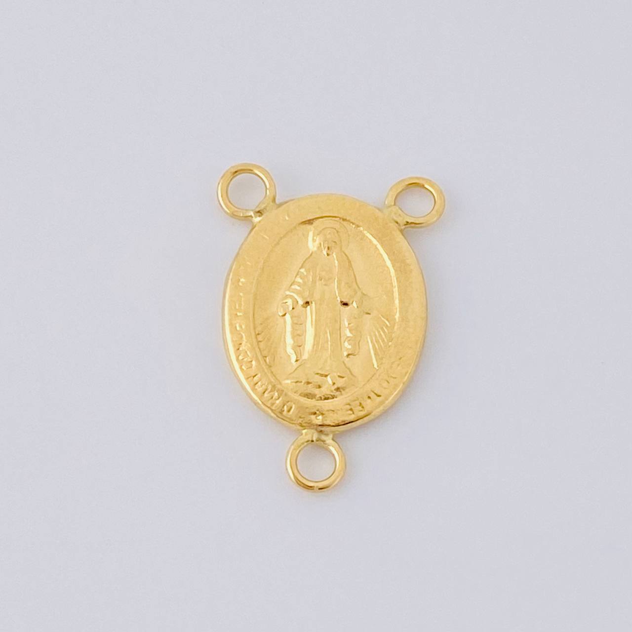 Herraje Crucero Virgen De La Milagrosa Marco 1 g / 2.2 cm Oro Amarillo 18K