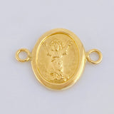 Herraje Divino Niño 0.55 g / 1.6 cm Oro Amarillo 18K