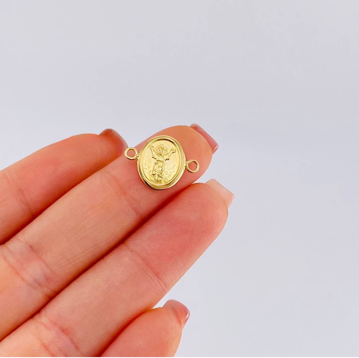 Herraje Divino Niño 0.55 g / 1.6 cm Oro Amarillo 18K