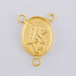 Herraje Crucero San Miguel Arcangel 0.95 g / 2 cm Oro Amarillo 18K