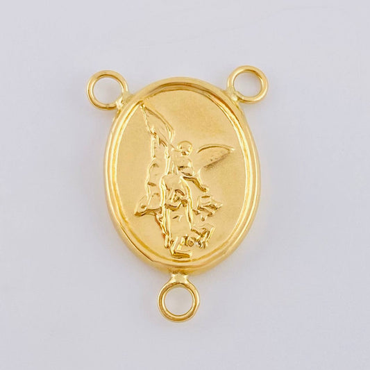 Herraje Crucero San Miguel Arcangel 0.95 g / 2 cm Oro Amarillo 18K