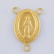Herraje Crucero Virgen De La Milagrosa Marco 1.1 g / 2.3 cm Oro Amarillo 18K