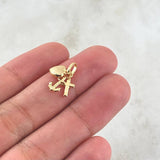 Dije Tres Gracias 0.55gr / 1.6cm / Oro Amarillo 18K ©