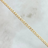Pulso Cubano 2.8gr / 18.5cm / +1 Oro 18K