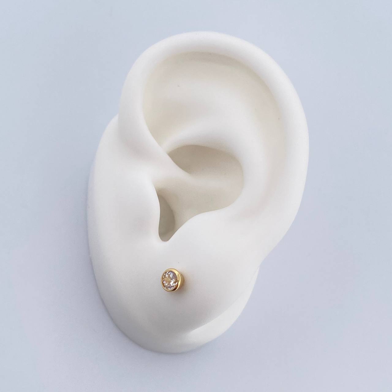 Topos Bisel 0.5gr / 3.22mm Oro Amarillo 18K %