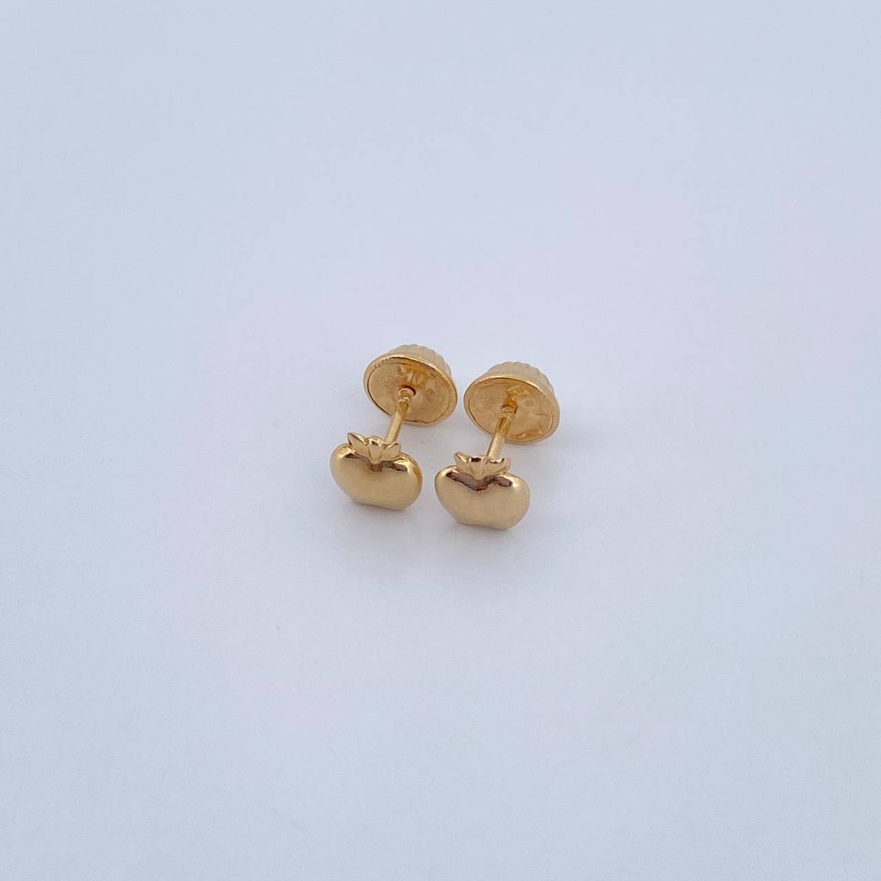 Topos Manzanas 0.5gr / Lisos Oro Amarillo 18K &