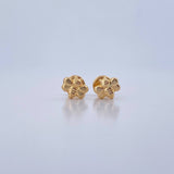 Topos Abeja 0.5gr / Lisos Oro Amarillo 18K &