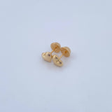 Topos Corazon 0.65gr / Troquelados Oro Amarillo 18K $