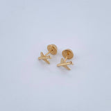 Topos Avion 0.5gr / Lisos Oro Amarillo &