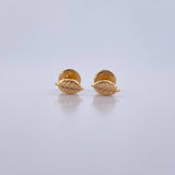 Topos Hoja 0.45gr / Lisos Oro Amarillo 18K &