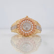 Anillo Corre Corona 6.3 g / T9 3/4 Tres Oros 18K