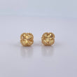 Topos Trebol VCyA 2.05gr / Diamantados Oro Amarillo Nac.Esp. 18K &