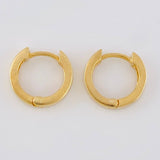 Candongas Carril 1.65g / 1.2cm Oro Amarillo 18K
