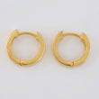 Candongas Carril 1.55g / 1cm Oro Amarillo 18K