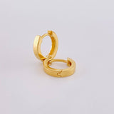 Candongas Carril 1.75g / 1.2cm Oro Amarillo 18K