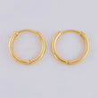 Candongas Isa 2.9g / 1.6cm Oro Amarillo 18K