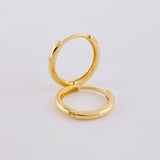 Candongas Isa 2.9g / 1.6cm Oro Amarillo 18K