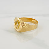 Anillo Corona 3 g / T10 1/2 Oro Amarillo 18K