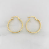 Candongas Fabi 1.6 g / 2.5 cm Oro Amarillo 18K