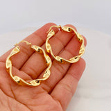 Candongas Amber 6.3 g / 4 cm Oro Amarillo 18K
