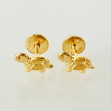 Topos Tortuga 0.55gr / 8mm Oro Amarillo 18K