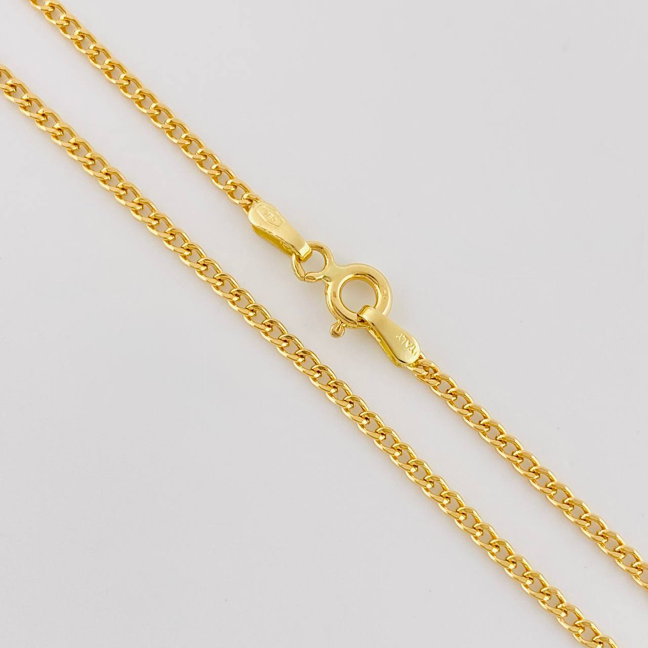 Cadena Cubana 2.9 g / 60 cm / 1.7 mm Oro Amarillo 18K