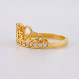Anillo Corona 15´s 2.95g / T7 3/4 Oro Amarillo 18K