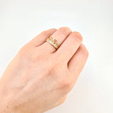 Anillo Corona 15´s 2.65g / T5 1/2 Oro Amarillo 18K