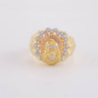 Anillo Rostro cristo 5.85g / T8 3/4 Tres Oros 18K