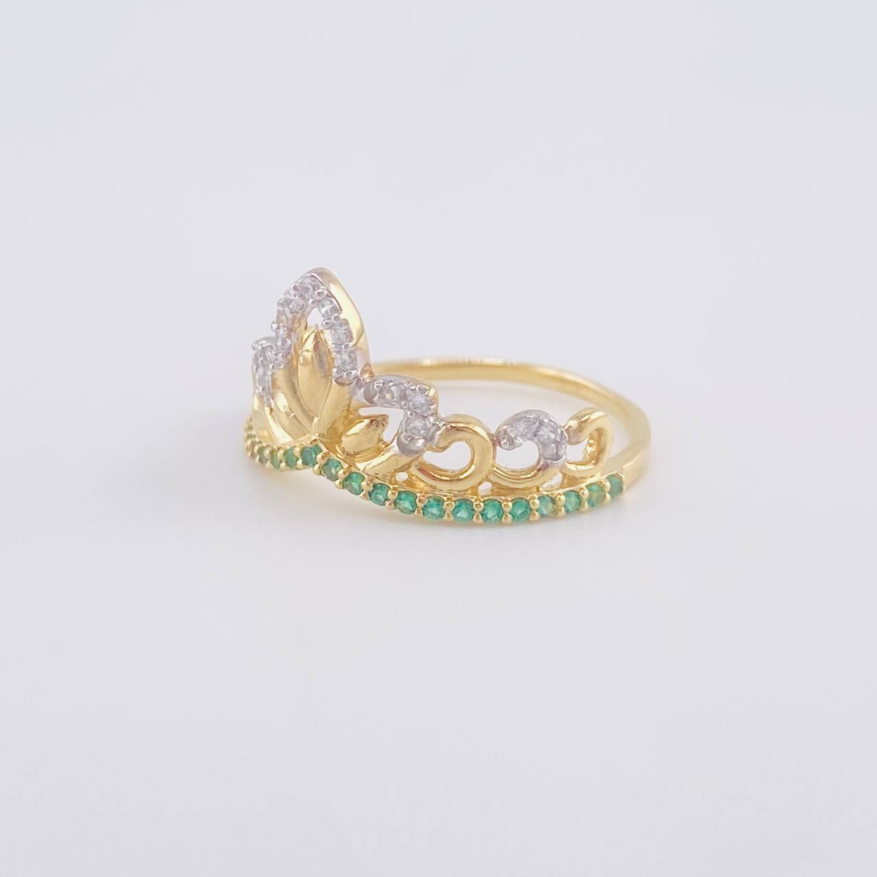 Anillo Corona 2.1g / T6 Oro Amarillo 18K