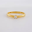Anillo Solitario 1.85g / T7 3/4 Oro Amarillo 18K