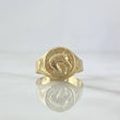 Anillo Sello Herradura 1.2gr / T4 1/2 / Oro Amarillo 18K *